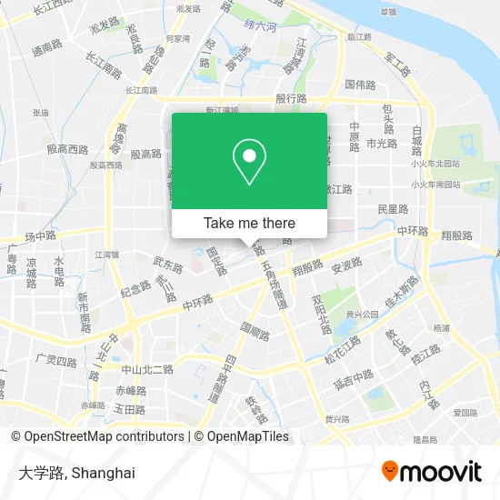 大学路 map