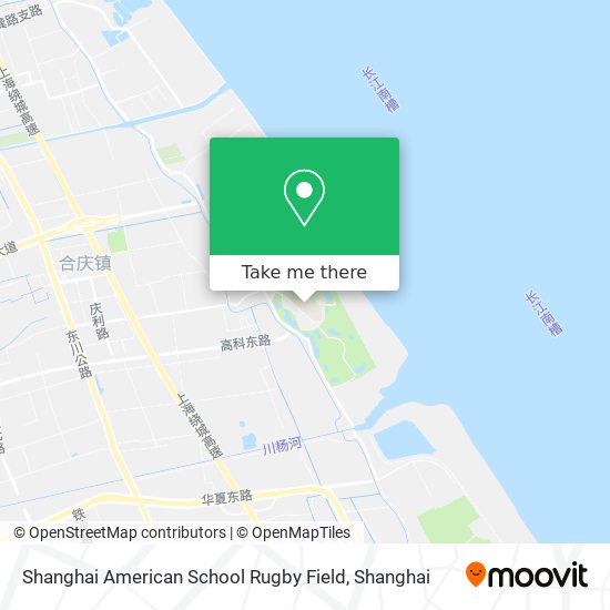 Shanghai American School Rugby Field map
