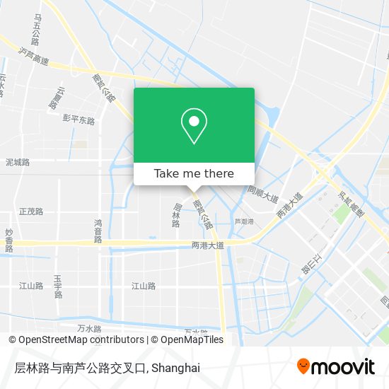 层林路与南芦公路交叉口 map