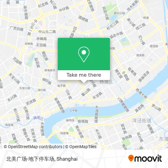 北美广场-地下停车场 map