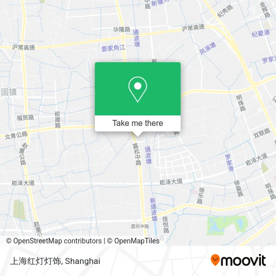 上海红灯灯饰 map