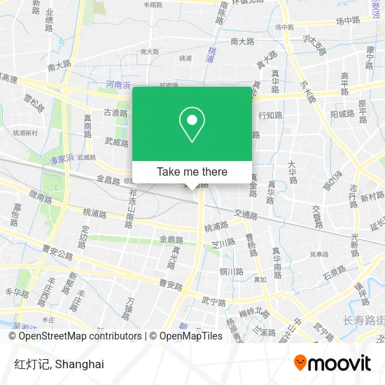 红灯记 map