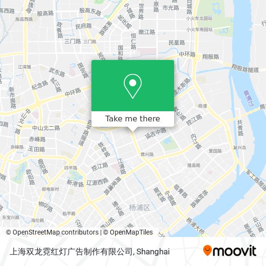 上海双龙霓红灯广告制作有限公司 map