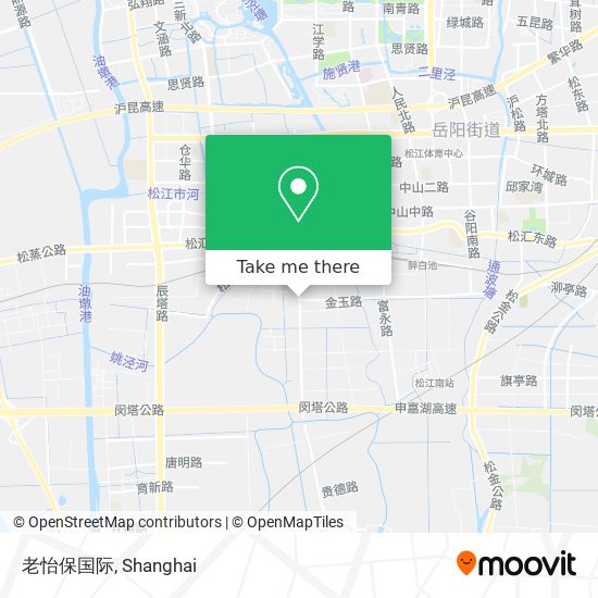 老怡保国际 map