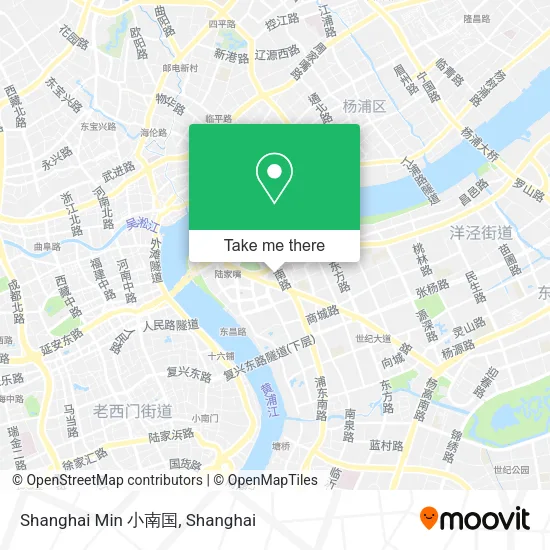 Shanghai Min 小南国 map