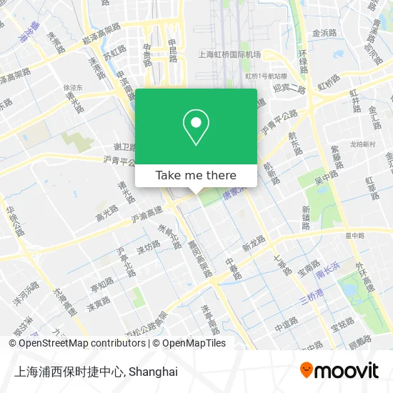 上海浦西保时捷中心 map