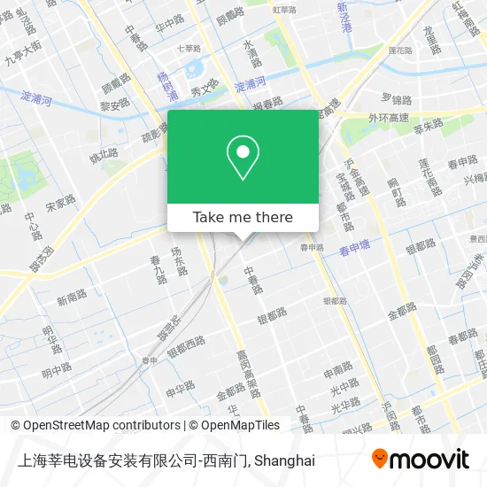 上海莘电设备安装有限公司-西南门 map