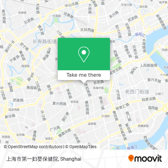 上海市第一妇婴保健院 map