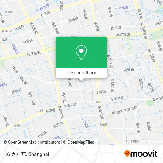 双秀西苑 map