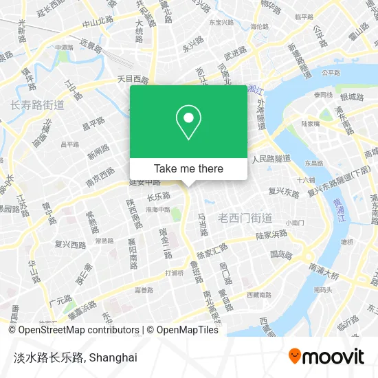 淡水路长乐路 map