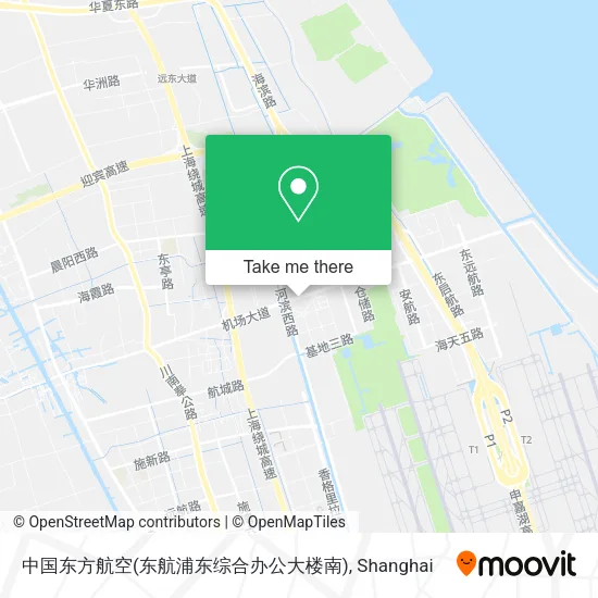 中国东方航空(东航浦东综合办公大楼南) map