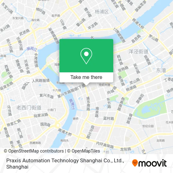 Praxis Automation Technology Shanghai Co., Ltd. map