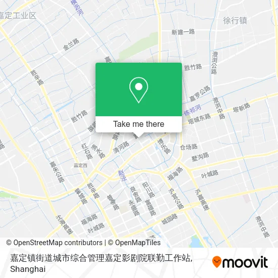 嘉定镇街道城市综合管理嘉定影剧院联勤工作站 map