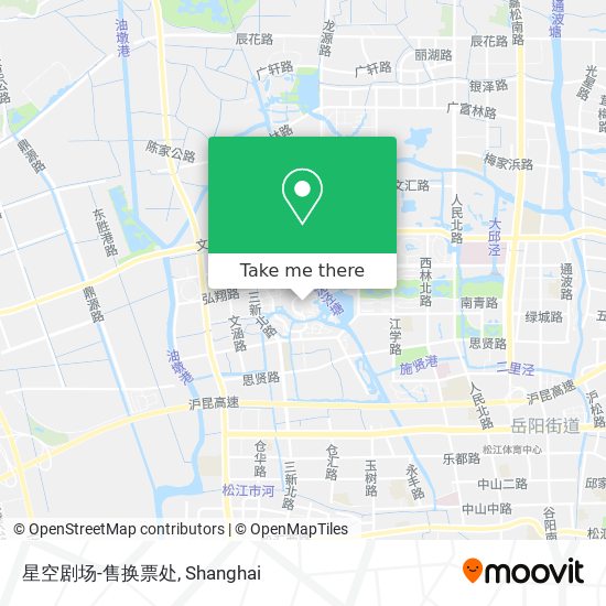 星空剧场-售换票处 map