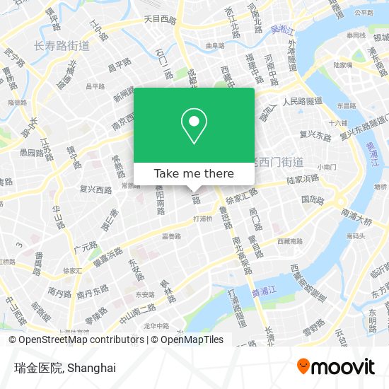 瑞金医院 map