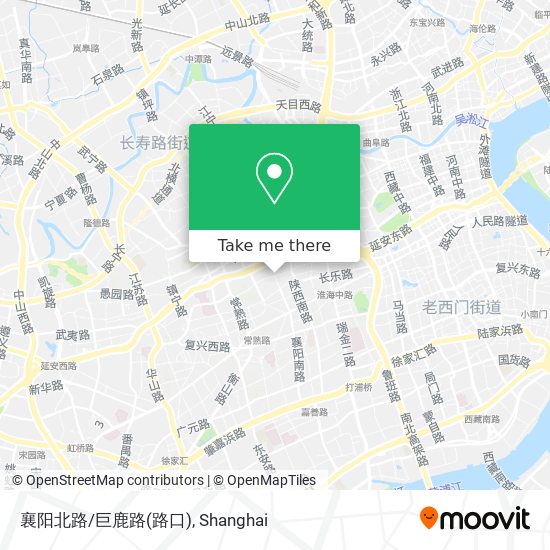 襄阳北路/巨鹿路(路口) map