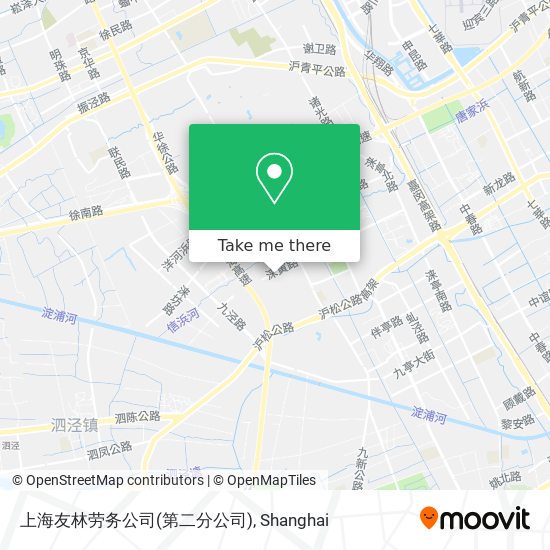 上海友林劳务公司(第二分公司) map