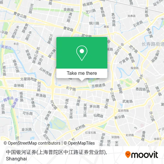 中国银河证券(上海普陀区中江路证券营业部) map