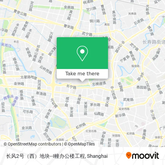 长风2号（西）地块--I幢办公楼工程 map