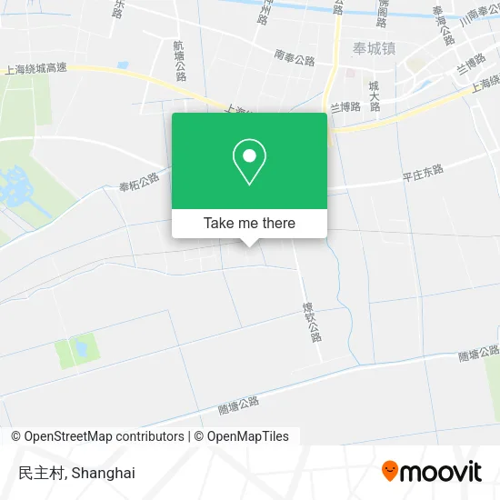 民主村 map