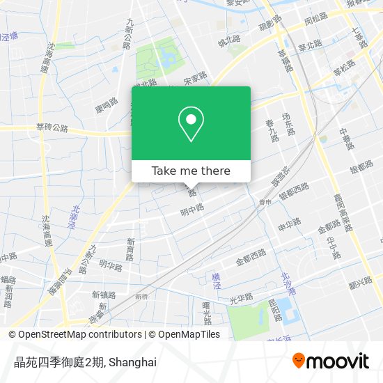 晶苑四季御庭2期 map