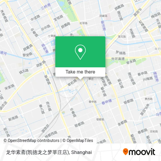 龙华素斋(凯德龙之梦莘庄店) map
