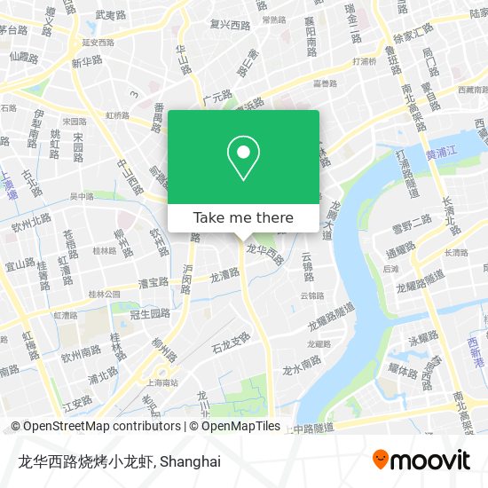 龙华西路烧烤小龙虾 map