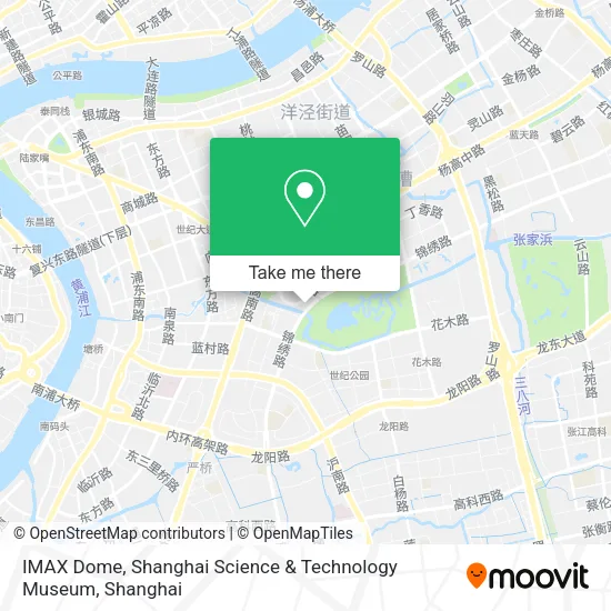 IMAX Dome, Shanghai Science & Technology Museum map