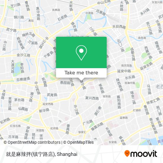 就是麻辣拌(镇宁路店) map