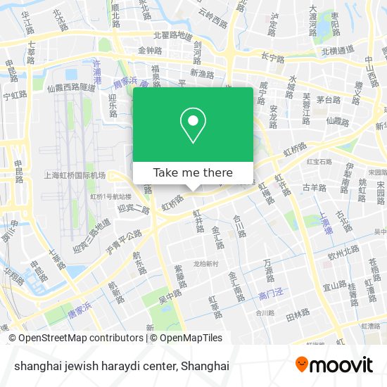 shanghai jewish haraydi center map