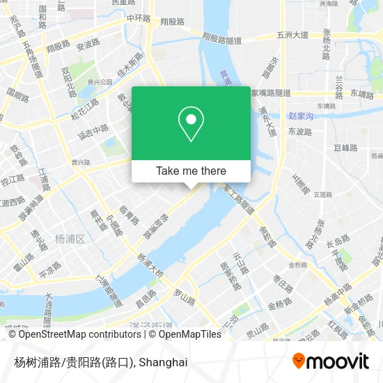 杨树浦路/贵阳路(路口) map