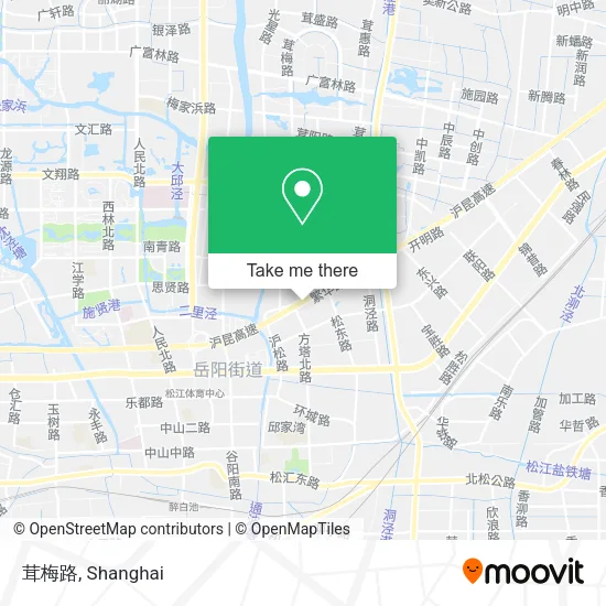 茸梅路 map