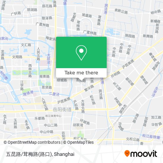 五昆路/茸梅路(路口) map