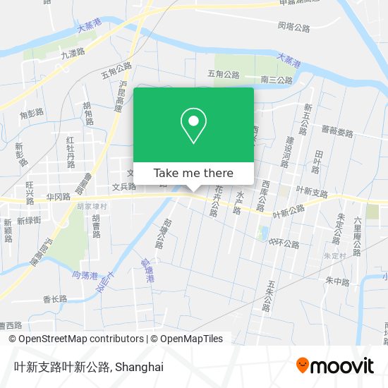 叶新支路叶新公路 map