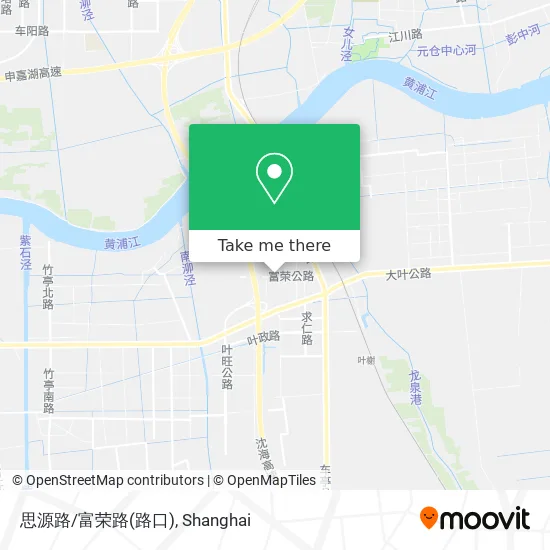 思源路/富荣路(路口) map
