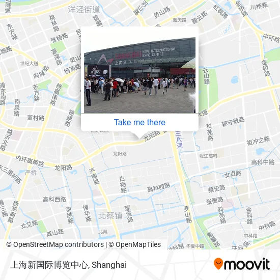 上海新国际博览中心 map