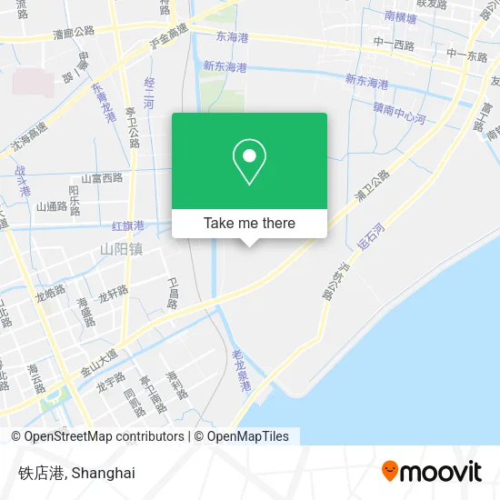 铁店港 map