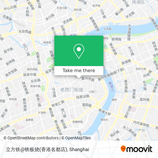立方铁@铁板烧(香港名都店) map