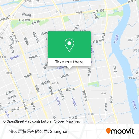上海云层贸易有限公司 map