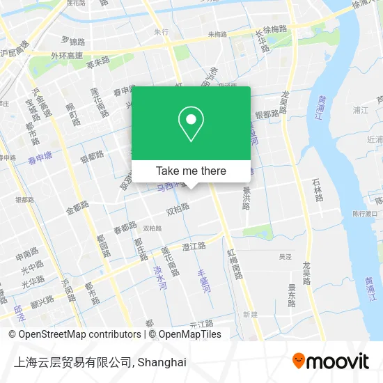 上海云层贸易有限公司 map