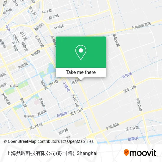 上海鼎晖科技有限公司(彭封路) map