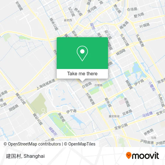 建国村 map