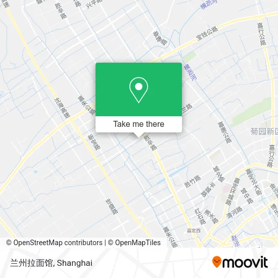 兰州拉面馆 map