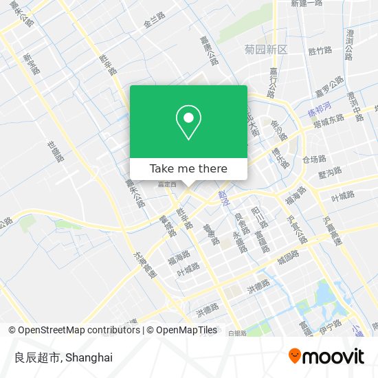 良辰超市 map