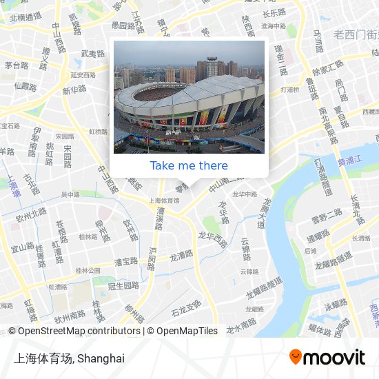 上海体育场 map