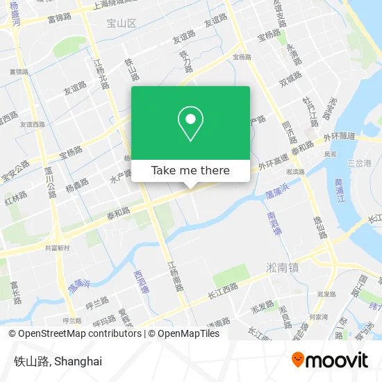 铁山路 map
