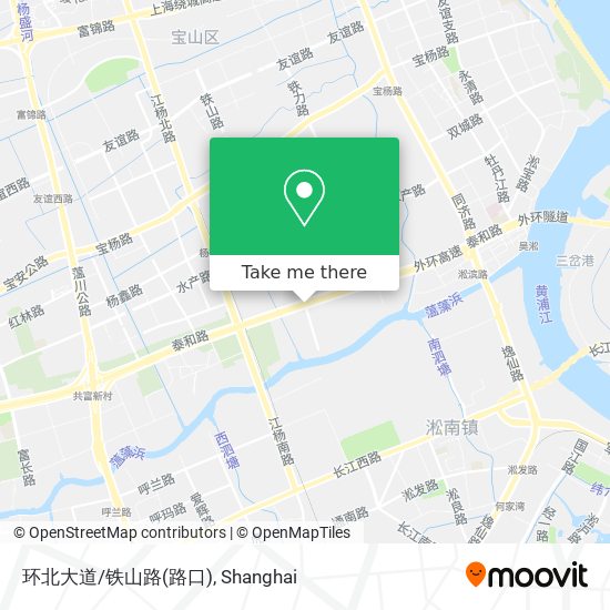 环北大道/铁山路(路口) map