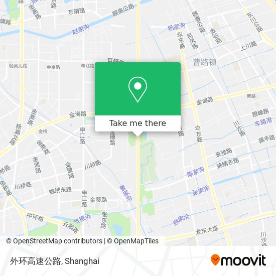 外环高速公路 map