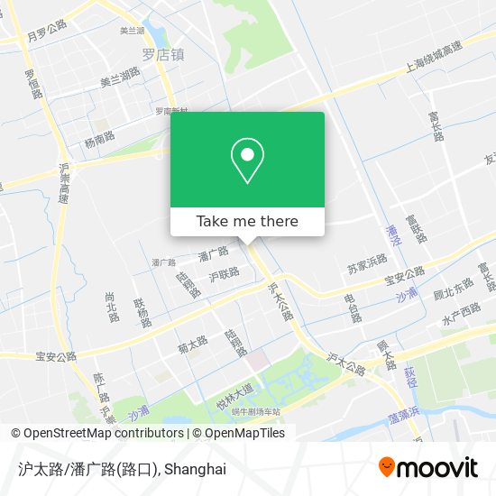 沪太路/潘广路(路口) map