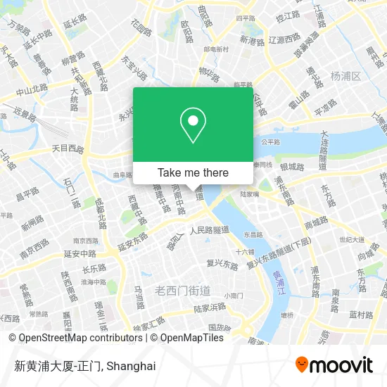 新黄浦大厦-正门 map